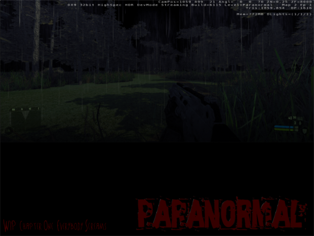 Early Gameplay Screens of Paranormal!