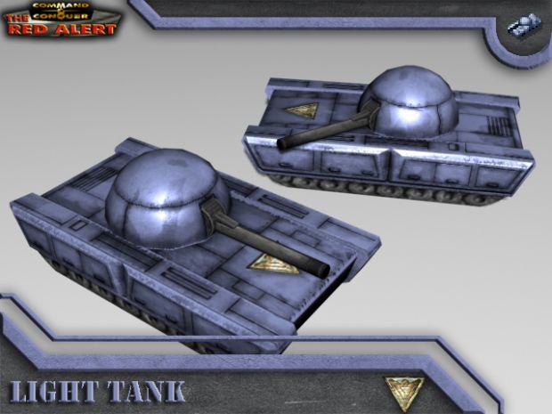 Allied Light Tank Render