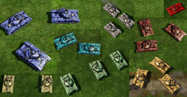 Medium Tank Sporting House Colors