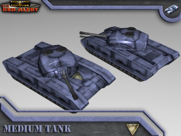 Allied Medium Tank Render