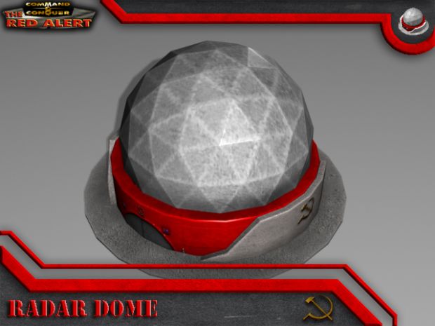 Soviet Radar Dome Render