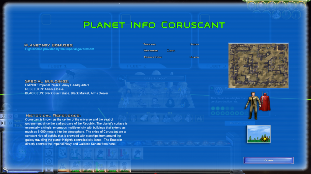 New Planet Info Screen