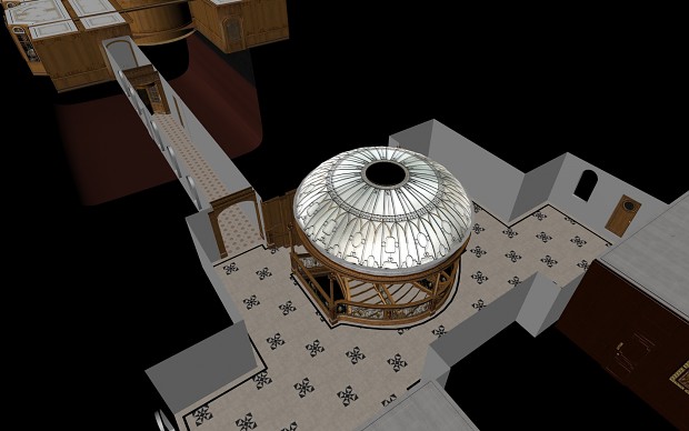 Aft grand Staircase - room modelling