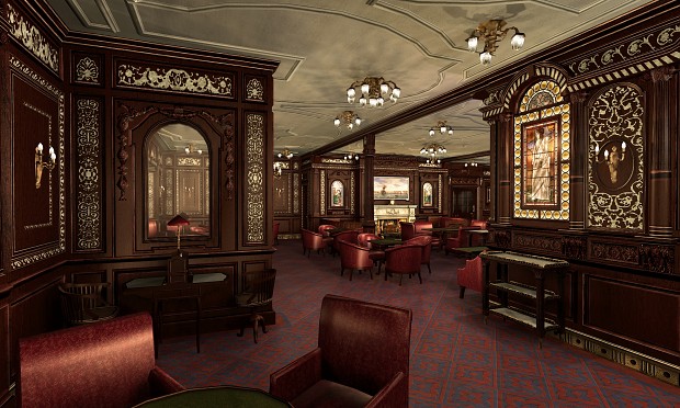 Smoking room Completed image - Mafia Titanic Mod for Mafia: The City of ...