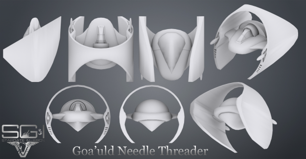 Goauld Needle Threader Model
