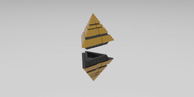 Ra  3-Sided Pyramid