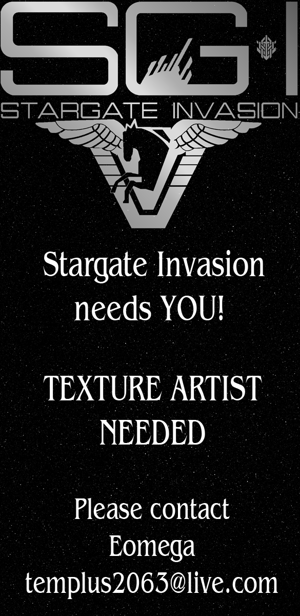 Stargate Invasion needs YOU!