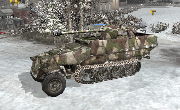 SdKfz 251 / 22 Pakwagen image - Battle of the Bulge mod ...