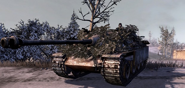 Jagdpanther with Camo