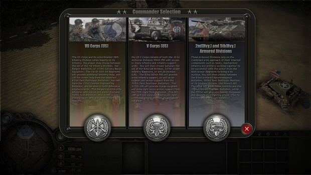 1st US ARMY Faction Tree Image Enhanced Combat Leader Beyond 