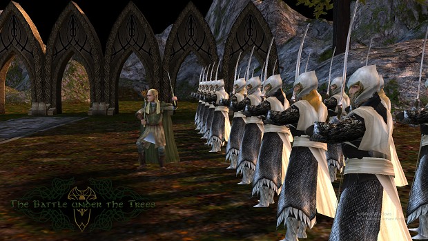 Legolas with soldiers