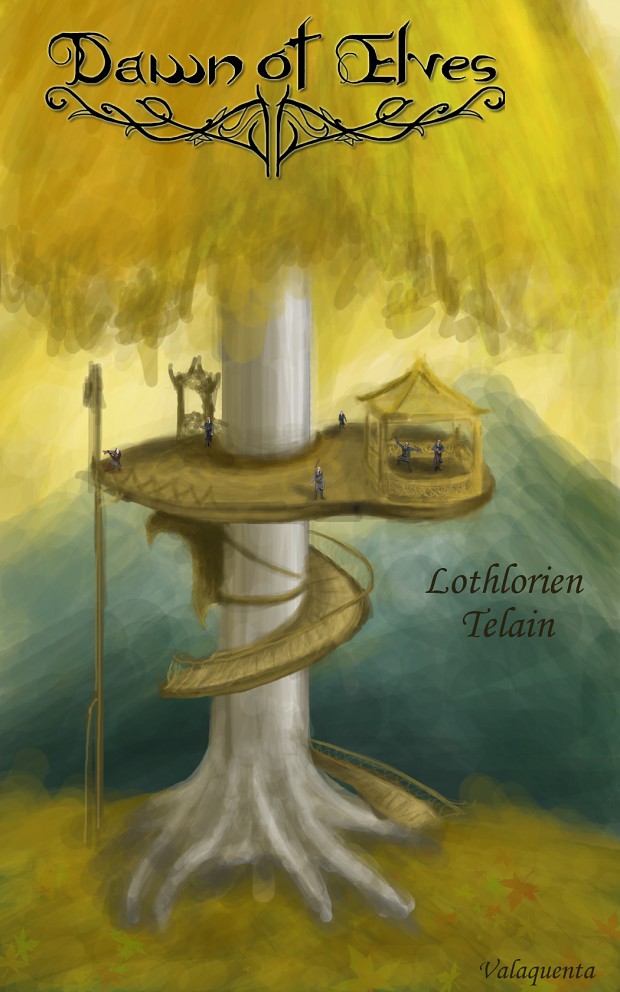Lothlorien Telain Concept art