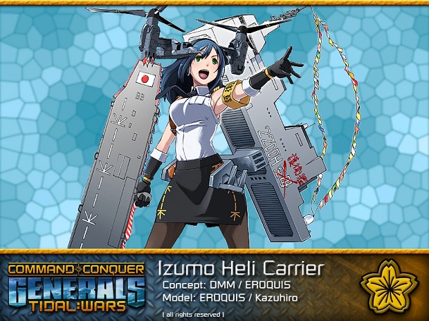 Japanese Izumo Helicopter Carrier (April Fools)