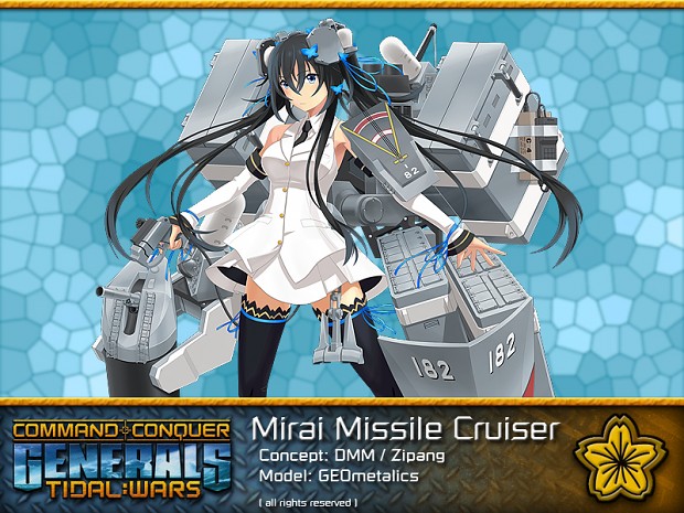 Japanese Mirai Missile Cruiser (April Fools)