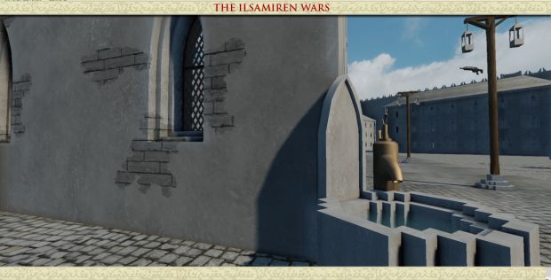 Ilsamir Window, Pump and Lantern-Post