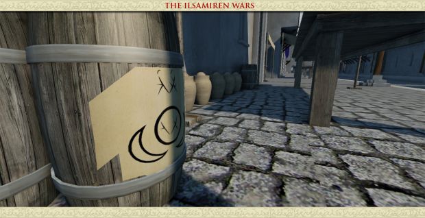 Wine Barrel from the Southern Kingdom - Decal Test