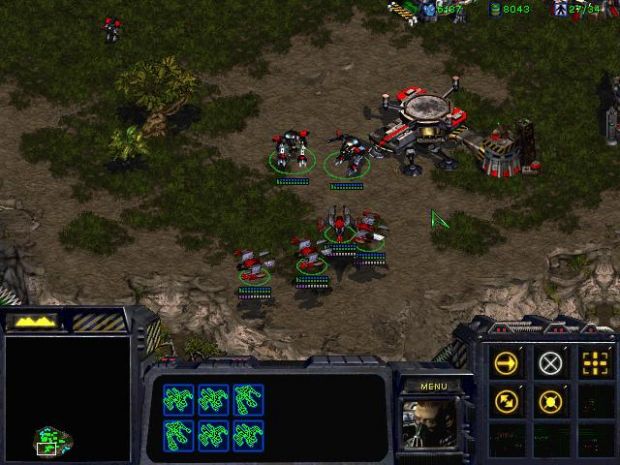 Terran units with shield