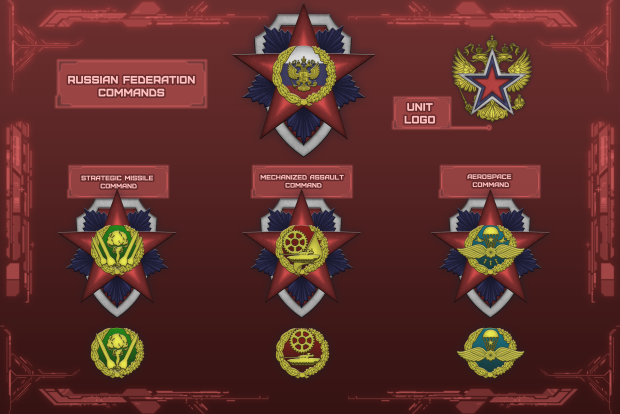 New Subfaction icons and names: Russia