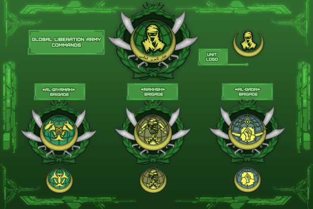 New Subfaction icons and names: GLA