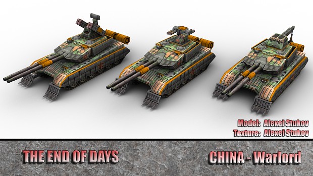 Chinese Type 220 "Warlord" Experimental Super Heavy Tank