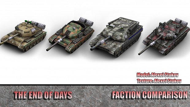 Tanks of all Factions