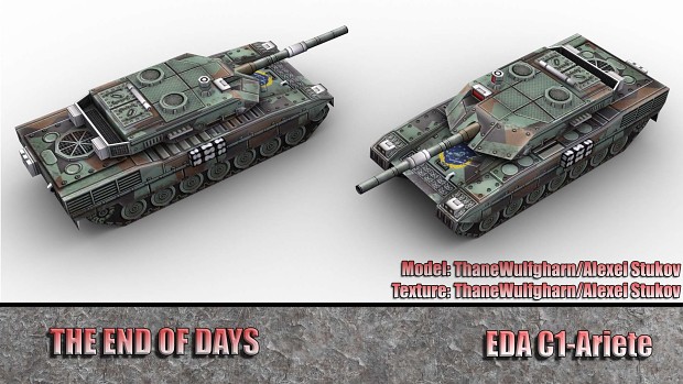 EDA C1 Ariete Main Battle Tank