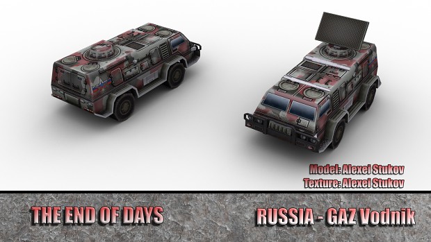 Russia GAZ Vodnik Light Scouting Vehicle