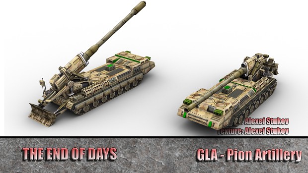 GLA 2S7 "Pion" Self-propelled Artillery Gun