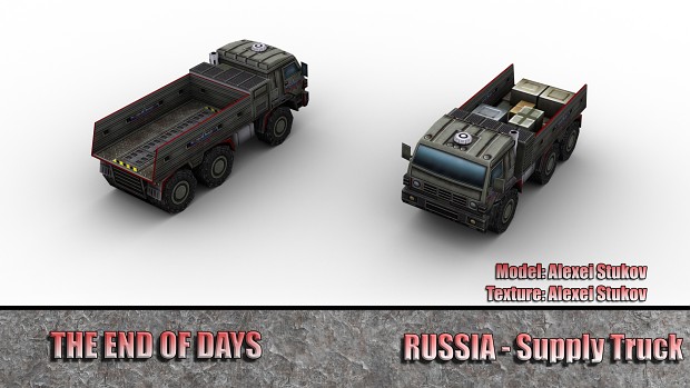 Russia KamAZ Supply Truck