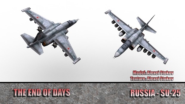 Russia Su-25 Frogfoot Frontline Bomber