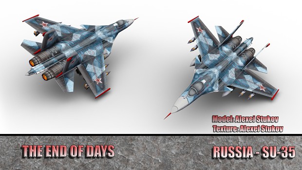 Russia Su-35 Flanker Multirole Fighter