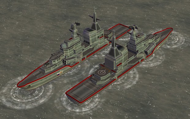Russian Destroyer