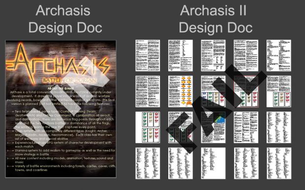 Archasis II Design Doc