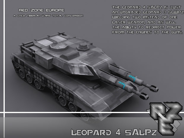 Leopard laser tank