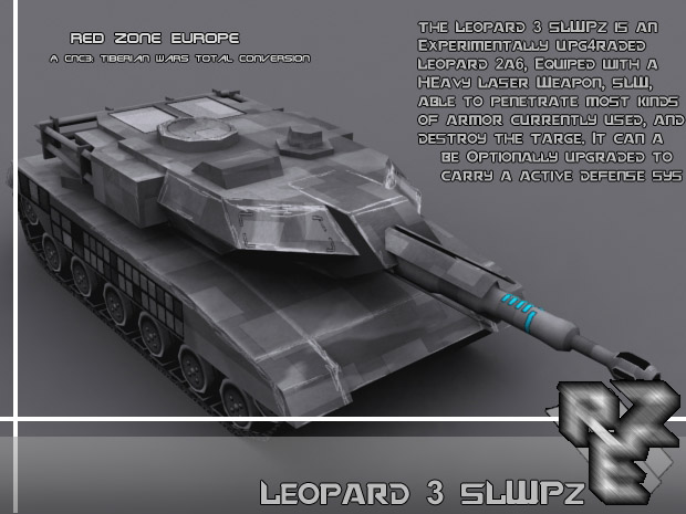 Leopard laser tank