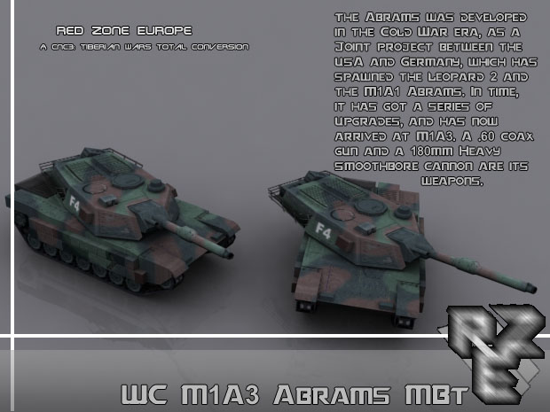 WC M1A3 Abrams MBT
