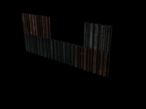 Metal Fence #1 - Modelled and Textured by Taivyx