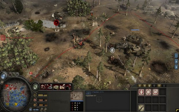 Ingame: Battle on 8p map "Drachenwald"