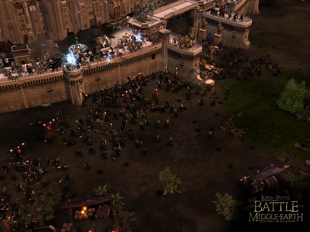 Aragorn and Minas Tirith Screenshots