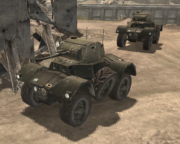 Daimler Armoured Car Mk. I