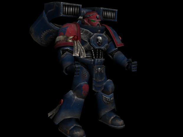 New Space Marine Textures  -WIP-