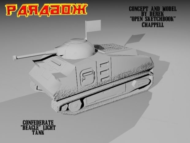 Confederate "Beagle" Light Tank