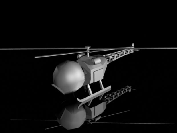 Confederate Sparrow Scout Helicopter