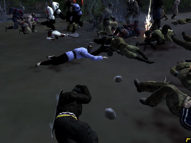Zombies in action