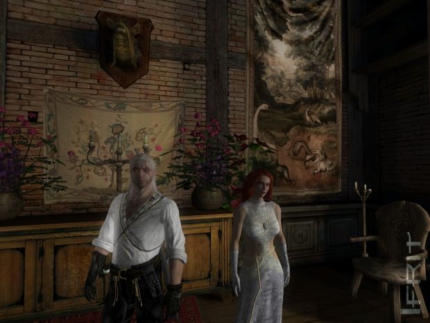 Geralt and Triss