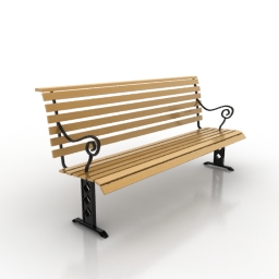 bench render