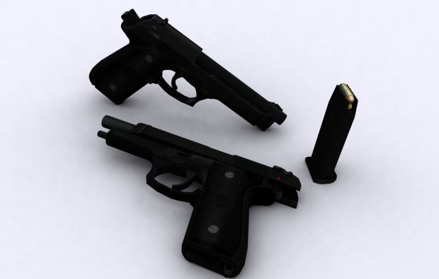  2 Pistols renders