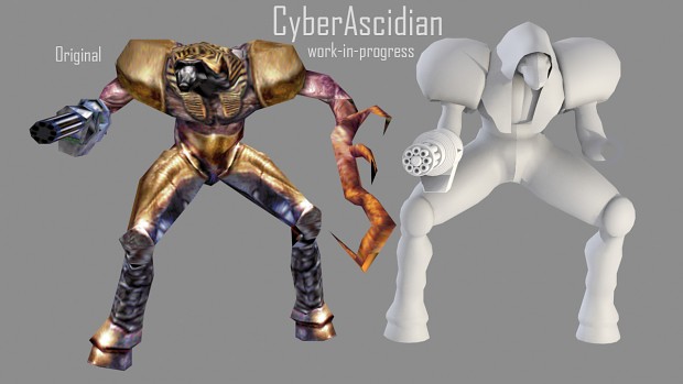 CyberAscidian - WIP