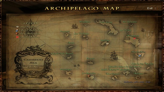 Map Interface and Treasure Quests