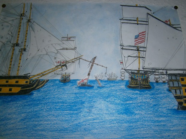 My own HMS Victory Drawing image - Pirates of the Caribbean: New